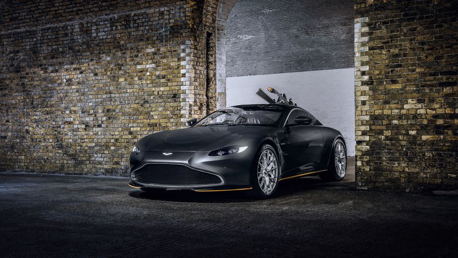 Det ligner en almindelige Aston Martin Vantage, men denne er mere sjælden end som så. Foto: Aston Martin