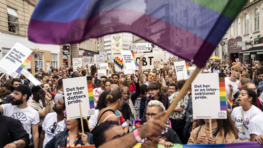 'Pride' i København - retsstaten tager ikke queer liv lige så alvorligt som andre liv, viser en sag fra Århus, ifølge Harald Toksværd. Foto: Rasmus Flindt Pedersen