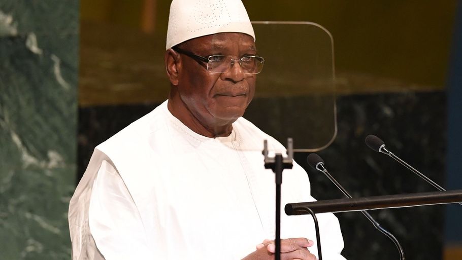 Mali-præsident Ibrahim Boubacar Keita er blevet presset til at gå af. Foto: Don Emmert/Ritzau Scanpix