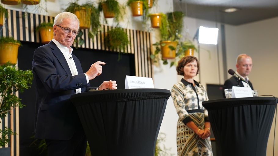 Anders Eldrup er formand for Elbilkommissionen. Foto: Emil Helms/Ritzau Scanpix