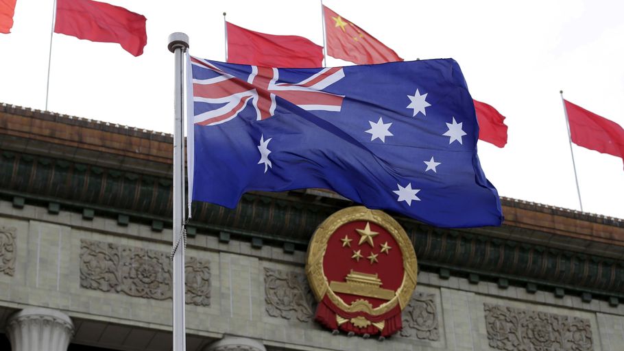 Både handelsstridigheder og coronavirus har gjort forholdet mellem Australien og Kina meget anstrengt. (Arkivfoto.) Foto: Jason Lee/Reuters
