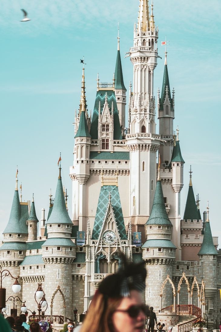 Eventyrslottet Cinderella Castle i Disney World i Florida. Foto: Jing Xi Lau/Unsplash