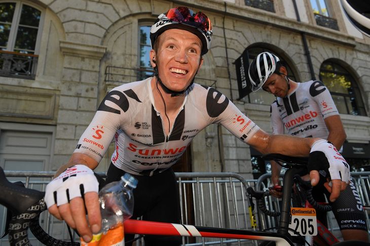 Søren Kragh Andersen stod lørdag for Danmarks etapesejr nummer 20 i Tour de France. Foto: Franck Faugere/Ritzau Scanpix
