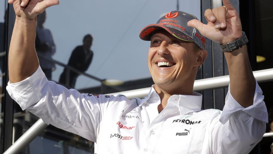 Michael Schumacher vandt syv verdensmesterskaber fra 1994 til 2004. Foto: Luca Bruno/AP/Ritzau Scanpix