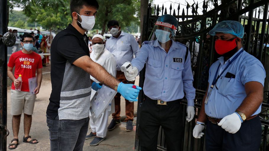 Indien er et af de lande, der totalt har været hårdest ramt af coronavirusset målt på antal smittetilfælde. (Arkivfoto) Foto: Amit Dave/Reuters