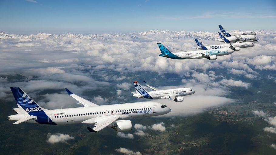 Airbus mener at kunne nedbringe flyenes brændstofforbrug med 5-10 procent. Foto: PR