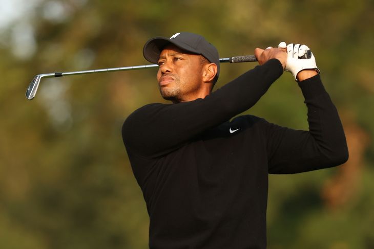 Tiger Woods skal torsdag forsøge at vinde sin fjerde US Open-titel. Hvis han gøre det, tangerer han Jack Nicklaus' rekord for flest sejre i turneringen. Foto: Gregory Shamus/Ritzau Scanpix