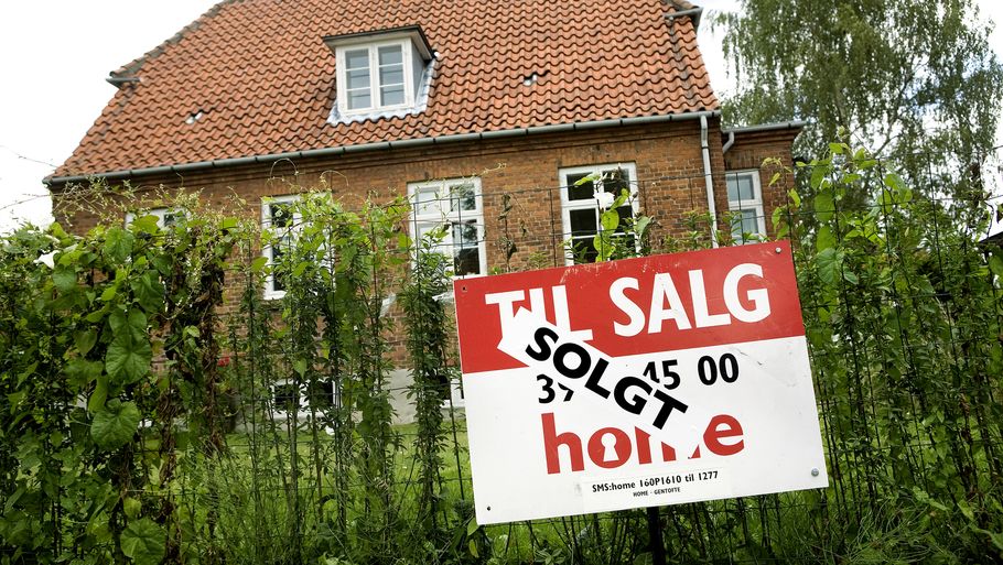 Udbuddet af boliger er mindre, men til gengæld sælges der flere. Foto: Thomas Borberg/POLFOTO