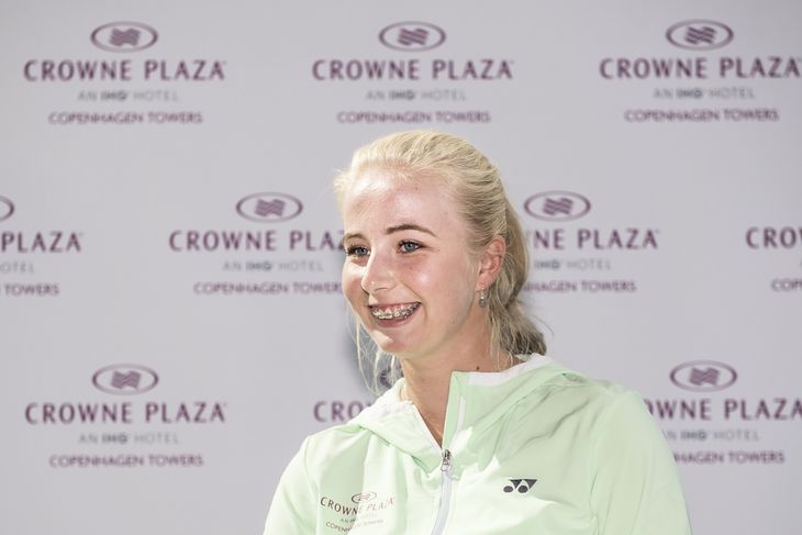 - Jeg glæder mig helt vildt til at spille videre i Roland Garros i næste uge, siger Clara Tauson til TV2 Sport. (Arkivfoto.) Foto: Mads Claus Rasmussen/Ritzau Scanpix