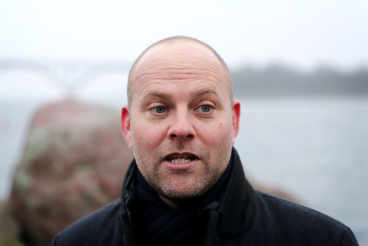 Borgmester i Vordingborg Kommune, Mikael Smed, har mødt flere kontroversielle erhvervsfolk i forbindelse med feriepark-projektet på Møn. Foto: Jens Dresling