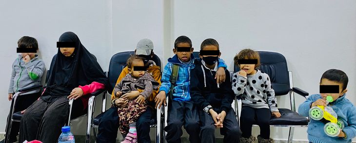 Advokat Knud Foldschack besøgte i december al-Roj-lejren i Syrien. Han repræsenterer i alt fire danske kvinder og deres 11 børn. Foto: Natacha Rée Mikkelsen