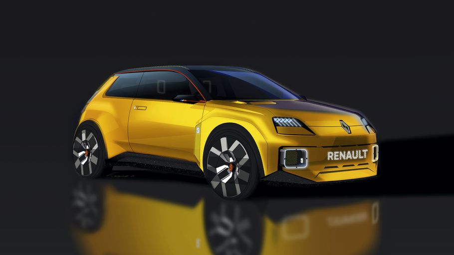 Batterierne fra den nye gigafabrik skal blandt andet bruges i den kommende elbil Renault 5. Foto: Renault