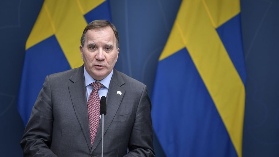 Den svenske statsminister har indkaldt til pressemøde. Foto: 10050 Pontus Lundahl/TT/Ritzau Scanpix