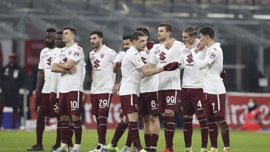 Syv spillere fra Torino er testet positive for coronavirus. Det får nu konsekvenser for liga-programmet i Serie A. Foto: Jonathan Moscrop/Ritzau Scanpix