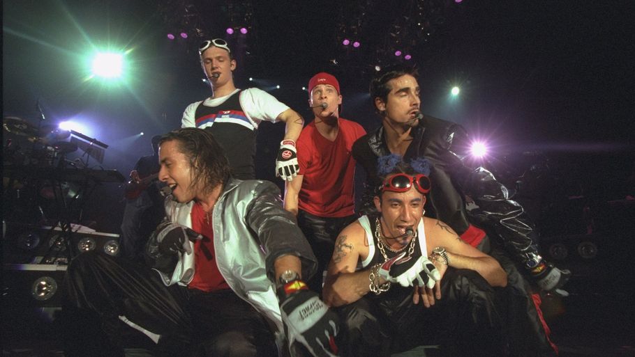 Backstreet Boys har et julealbum på vej. Gruppen består af Nick, Kevin, Brian, Howie D. og A.J. Foto: POLFOTO