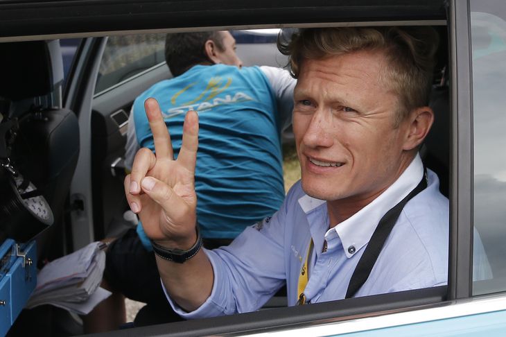 Alexandr Vinokurov har stået i spidsen for Astana siden 2012. Foto: Laurent Cipriani/Ritzau Scanpix