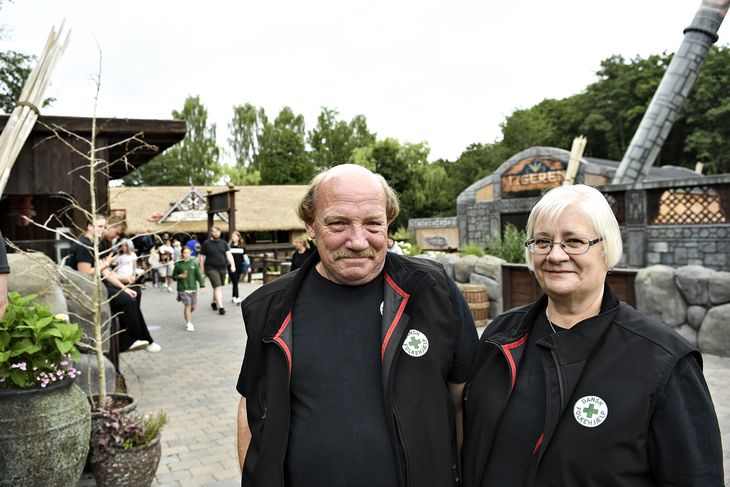 Erik og Marianne Sørensen har gjort det til en livsstil at være frivillige i Dansk Folkehjælp. Foto Ernst van Norde