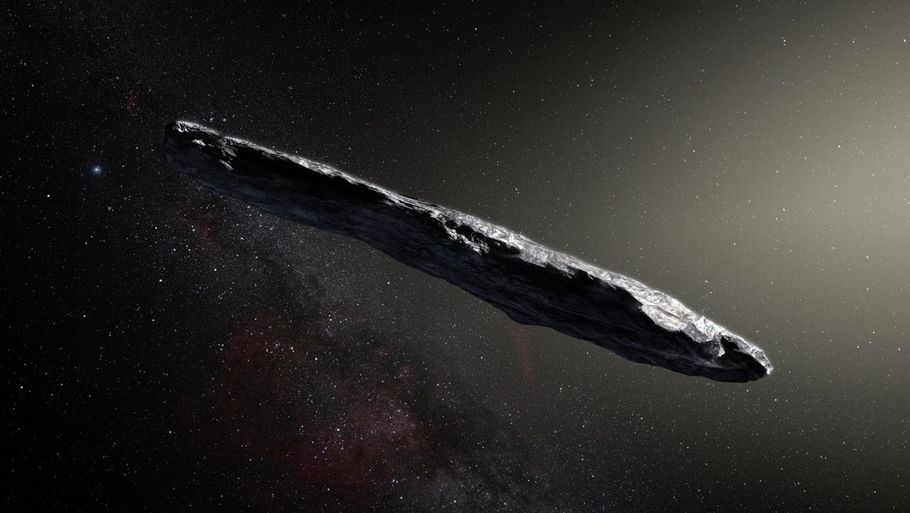 Den amerikanske astronom Avi Loeb har i flere år argumenteret for, at det mystiske objekt ’Oumuamua er en rumsonde fra et fremmed solsystem. Nu skal Harvard-professoren lede det ambitiøse 'The Galileo Project'. Illustration: ESO/M. Kornmesser