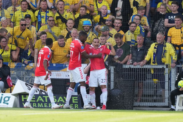 Vejle fik et point mod Brøndby i en fantastisk fodboldkamp. Foto: Claus Fisker/Ritzau Scanpix