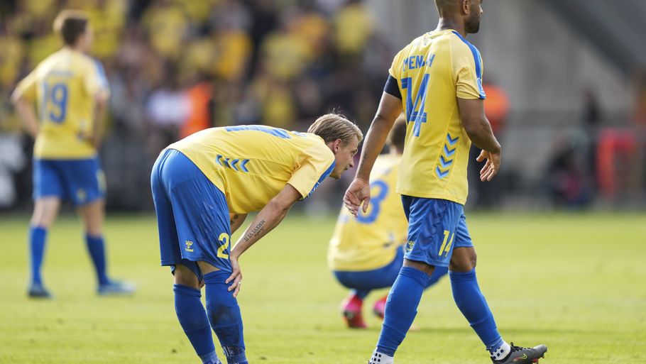 Brøndby har fået en halvsløj start på titelforsvaret i Superligaen ved at spille uafgjort i de tre første spillerunder. Foto: Claus Fisker/Ritzau Scanpix