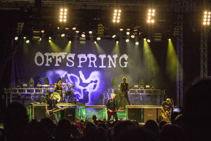 Offspring på scenen i Atlanta i 2014. Foto: Katie Darby / AP /Ritzau Scanpix