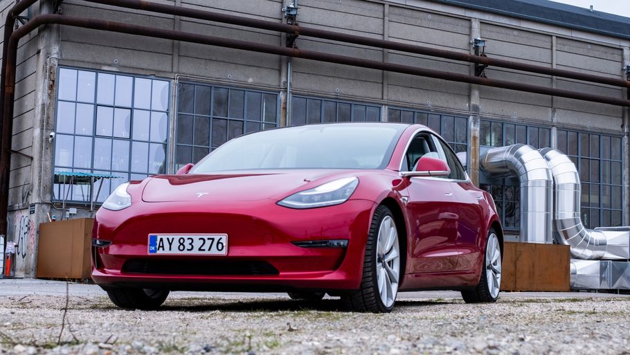 Tesla 3 kan fås til omkring en halv million kroner i Danmark. Foto: Benny Kjølhede
