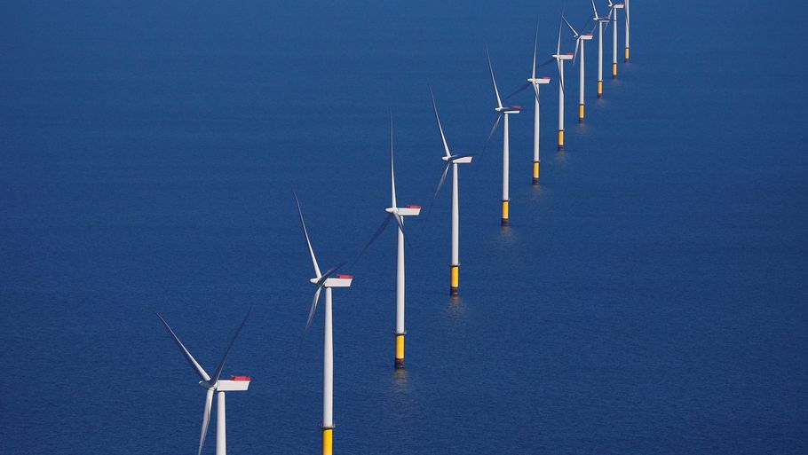 Et delvist salg af den hollandske vindmøllepark Borssele 1 & 2 (ikke på billedet) trækker Ørsteds overskud op. (Arkivfoto) Foto: Phil Noble/Reuters