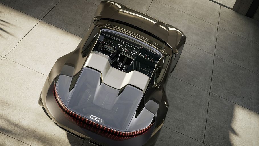 Audi vil blandt andet skabe en kabine, hvor rattet og pedalerne kan gemmes væk under kørsel. Foto: Audi