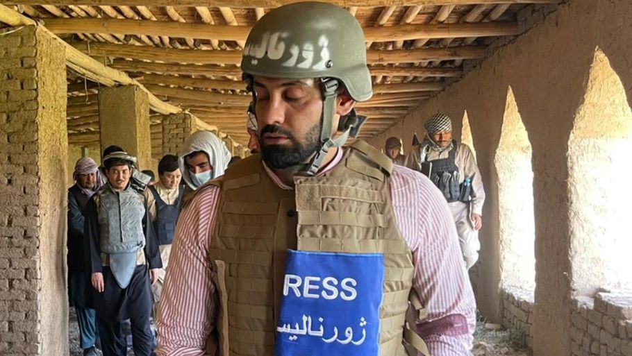 Ahmad Walid Rashidi har som freelance journalist været ved fronten i Afghanistan. Privatfoto