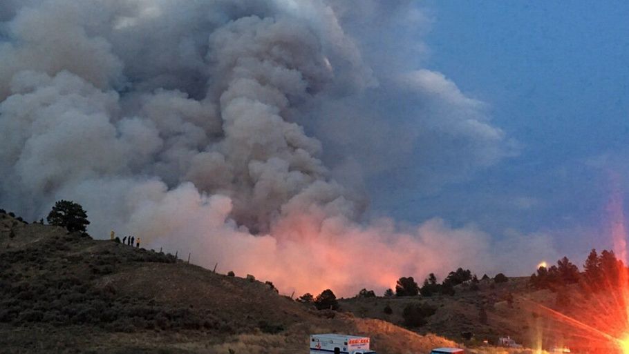 141 boliger i delstaten Colorado blev raseret i en større naturbrand, som en dansk mand i 50érne er tiltalt for at have anstiftet. (Arkivfoto) Foto: Unknown/Ritzau Scanpix