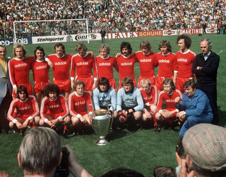 FC Bayern München med Mesterholdenes Europa-cup i 1974