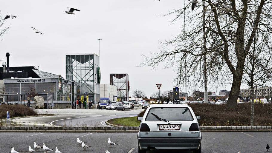 Det var i Rosengårdcentret i Odense, at røveriet fandt sted. Arkivfoto: Katinka Hustad/Ritzau Scanpix
