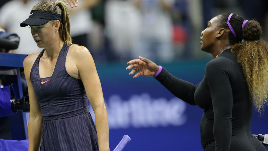 Luften har i mange år været iskold mellem Serena Williams og Maria Sharapova. Nu ser der ud til at være lunere stemning mellem dem. Foto:  Jerry Lai-USA TODAY Sports/Ritzau Scanpix
