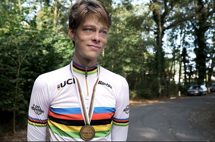 Johan Price-Pejtersen vandt både EM og VM på enkeltstart for U23-ryttere. Foto: Henning Hjorth