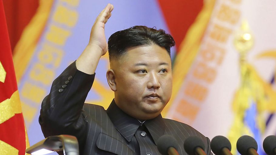 Den nordkoreanske leder, Kim Jong-un, er åben over for, at Nord- og Sydkorea kan genetablere en kontakttelefon tidligt i oktober. (Arkivfoto) Foto: Uncredited/Ritzau Scanpix