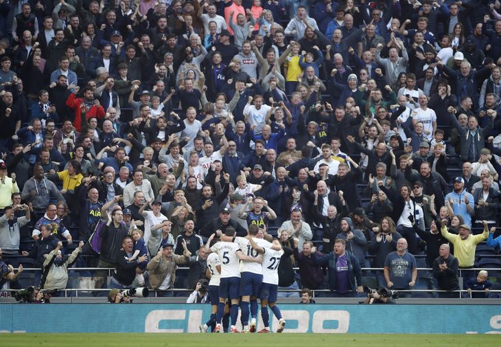 Tottenham vandt over Aston Villa i den seneste Premier League-kamp. Foto: Paul Childs/Ritzau Scanpix