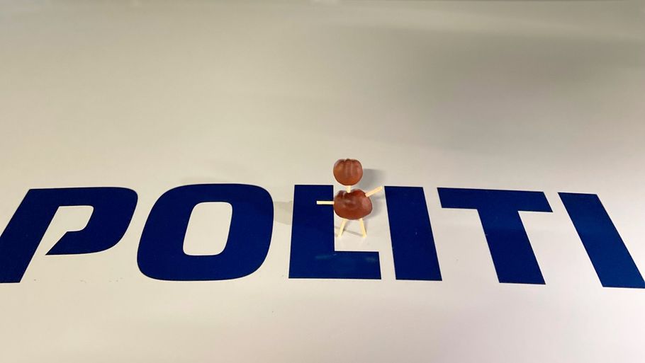 Den ildevarslende figur har været på spil hos politiet. Foto: Nordsjællands Politi