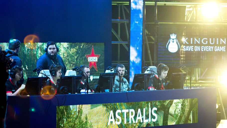 Astralis tabte overraskende til Copenhagen Flames. Foto: Andrzej Grygiel/Ritzau Scanpix