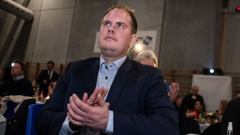 Martin Henriksen er klar til at gå efter formandsposten i Dansk Folkeparti. Foto: Per Rasmussen