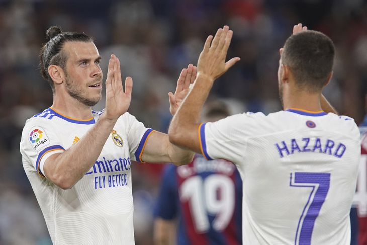 Gareth Bale scorede sæsonens hidtil eneste mål i 3-3-kampen mod Levante i august. Foto: ALBERTO SAIZ/Ritzau Scanpix