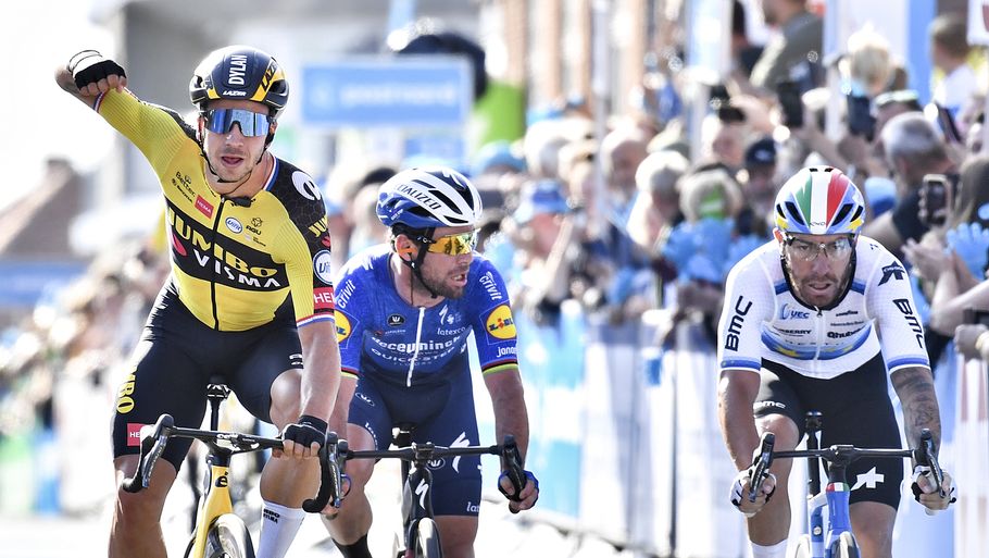 Dylan Groenewegen viste sidste årt, at han stadig er en hurtig herre. Nu gør han comeback til Tour de France. Foto: Ernst van Norde