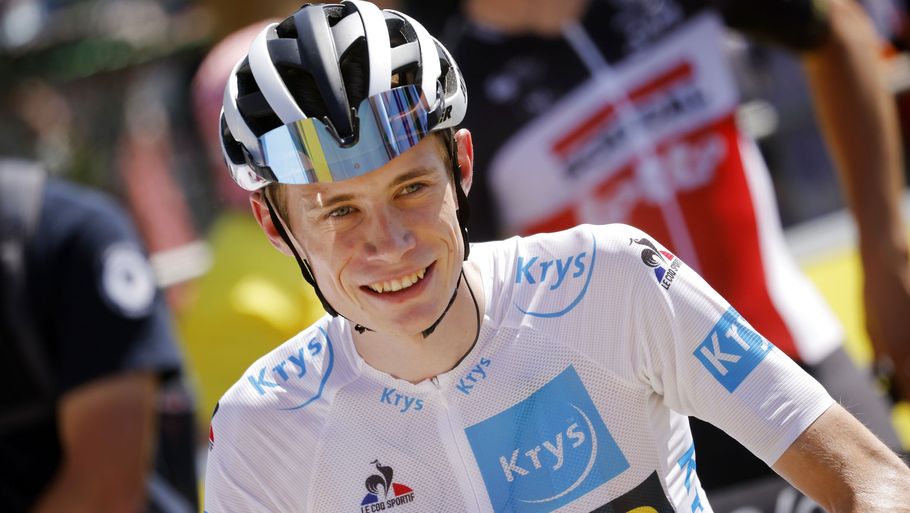 Vingegaard fik et stort gennembrud med sin samlede andenplads i sidste års Tour. Foto: Stephane Mahe/Reuters