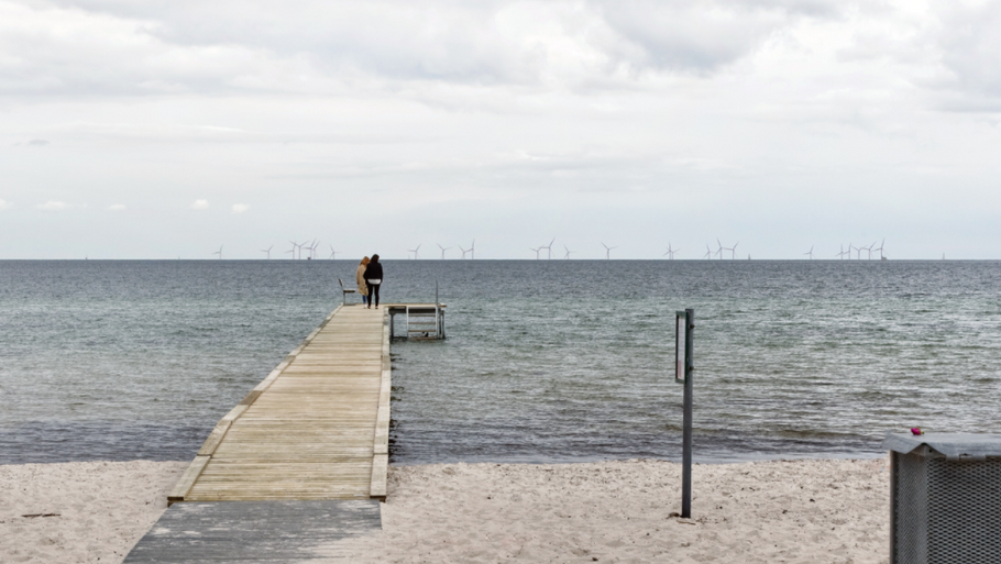 En ny vindmøllepark i Øresund? Illustration: Niras/Hofor