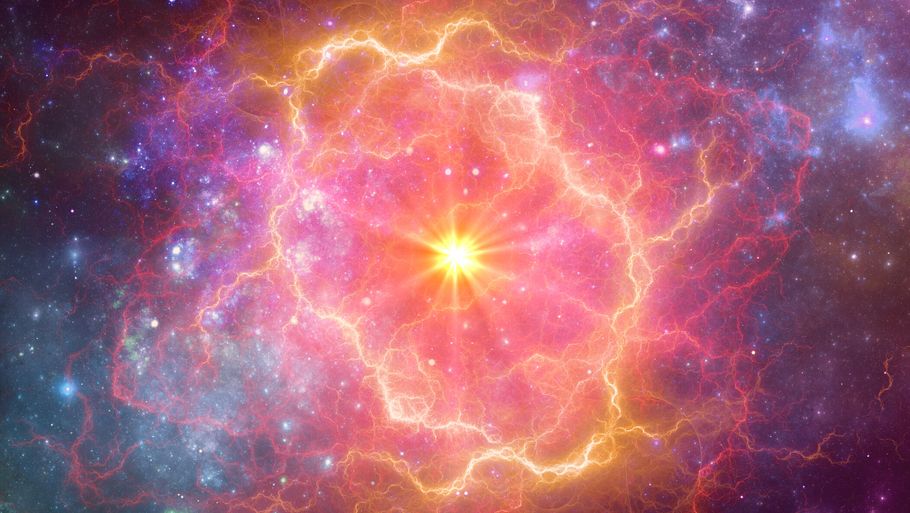 Det er første gang, astronomer observerer en supernova fra start til slut. (Illustration: Shutterstock)