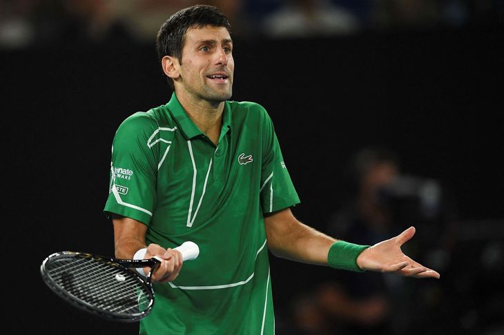 Novak Djokovic' stjerne i Australien er falmet alvorligt de seneste uger, selvom han har vundet Australian Open ni gange. Foto: Greg Wood/Ritzau Scanpix