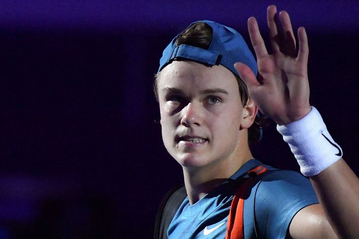 18-årige Holger Rune er blandt de yngste og lavest rangerede spillere i herrernes singlerække ved Australian Open. Foto: Tiziana Fabi/Ritzau Scanpix.