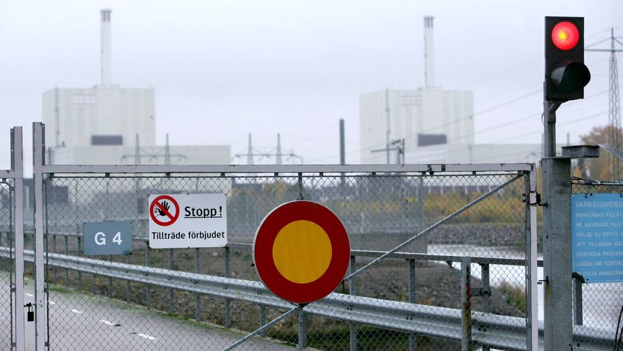 En ukendt drone er blevet observeret over det svenske atomkraftværk Forsmark, som ligger omkring 140 kilometer nord for Stockholm. (Arkivfoto). Foto: Fredrik Sandberg/Ritzau Scanpix