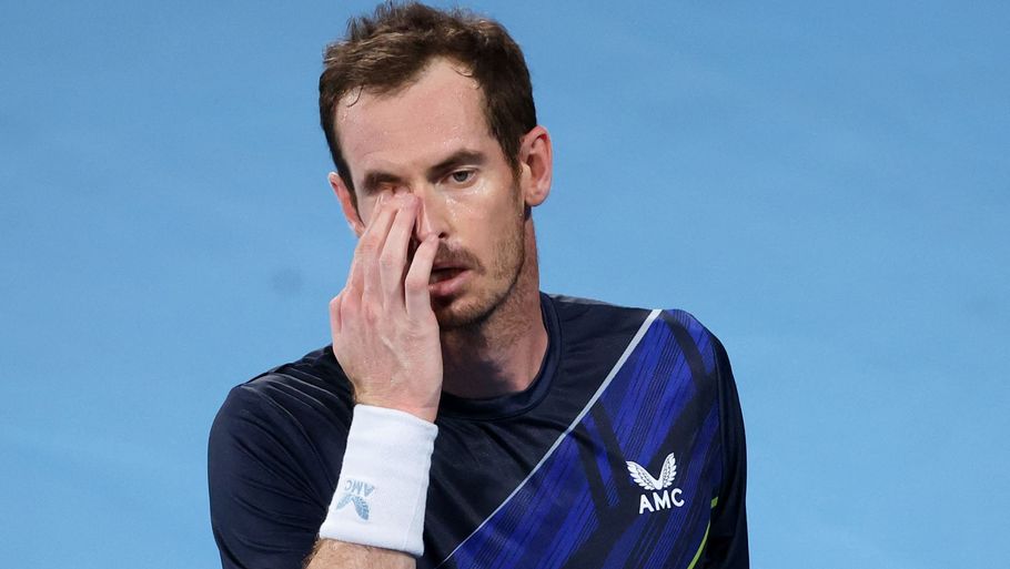 Andy Murray tabte lørdagens finale i Sydney til russeren Aslan Karatsev. Foto: David Gray/Ritzau Scanpix