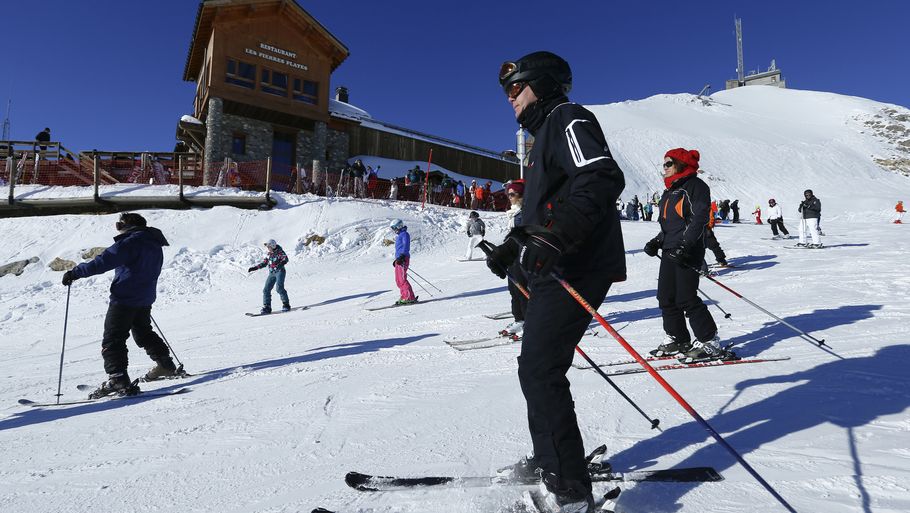 I skisportsstedet De Tre Dale i Frankrig ser man konsekvenserne af klimakrisen. Foto: Ruben Sprich/Ritzau Scanpix