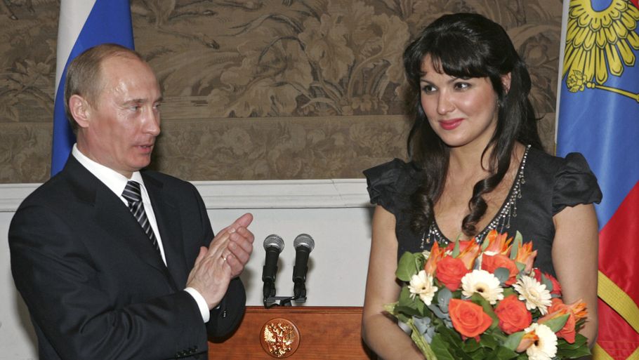 I 2008 udnævnte Putin operasangerinden Anna Netrebko til russisk statssangerinde. Arkivfoto: Vladimir Rodionov/Presidential Press Service/Ritzau Scanpix